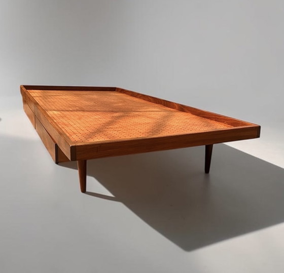 Image 1 of Divano letto Asko con cassetti, design finlandese anni '70