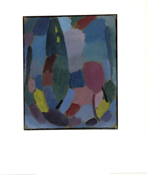 Jawlensky von, Alexej - Primavera umida - Crepuscolo - Stampa artistica