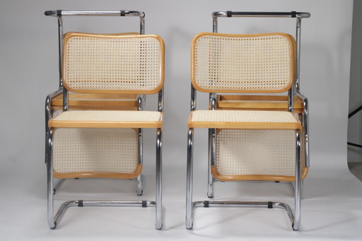 Cesca Chairs – eetkamerstoelen, Chrome