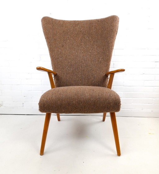 Vintage Wingback fauteuil jaren 60/70 mid century modern