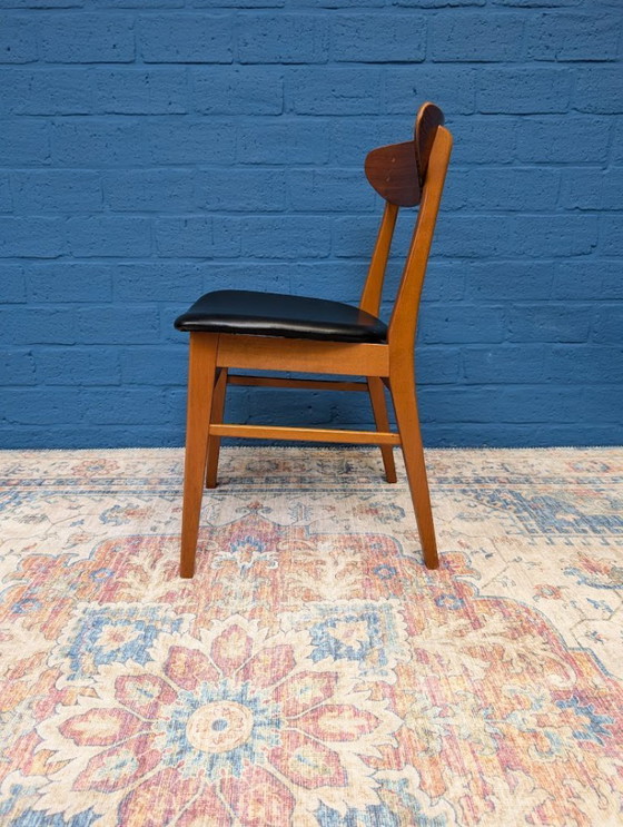 Image 1 of 6 sedie vintage di design danese, Farstrup Møbler, anni '60