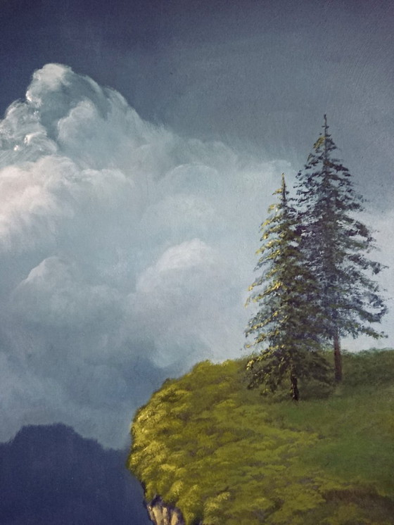 Image 1 of Quiet Fire oil painting by Byron Ray