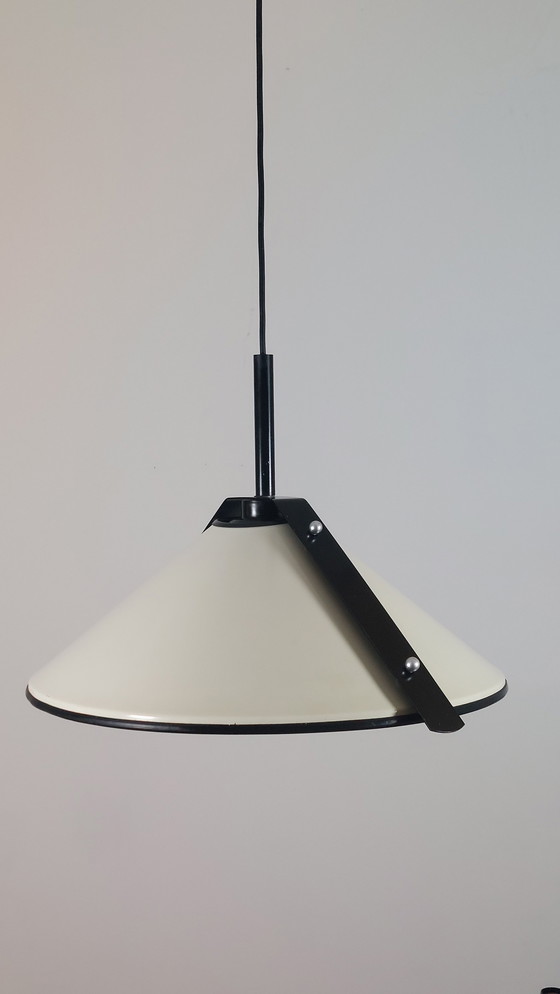 Image 1 of Rara lampada da soffitto postmoderna costruttivista di Gerd Heinz-Laitko