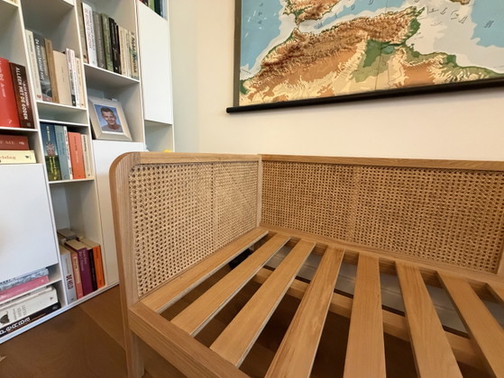 La Redoute Intérieurs Scillia Daybed | Essen, Rotan & Okergeel – Rattan, Textile (photo 7 of 8)