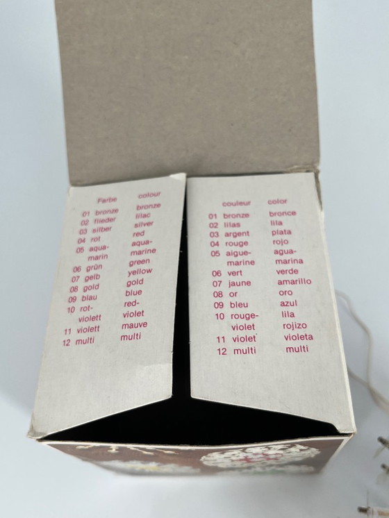 Image 1 of Vintage Space Age Ornament – Blauw – Jaren 60 – In doos