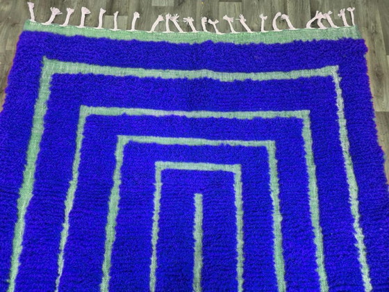 Image 1 of Tapis marocain artisanal en laine 300cmx150cm