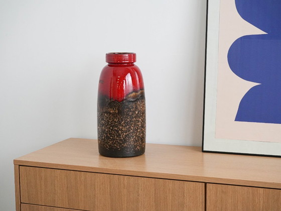 Image 1 of Ceramic vase, German design, 1960s, manufactured in West Germany, model 553-38, Scheurich manufactory