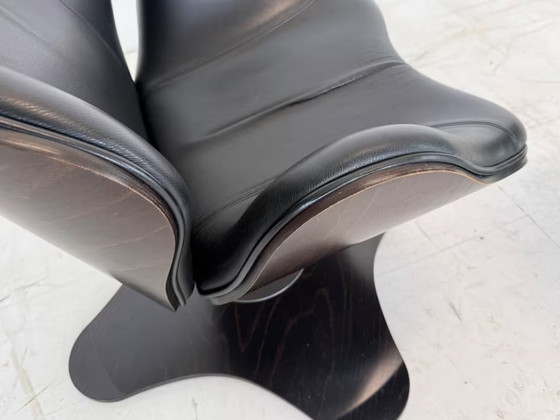 Image 1 of Stokke Varier Tok Leder Design Sessel Toshiyuki Kita Stuhl Relax