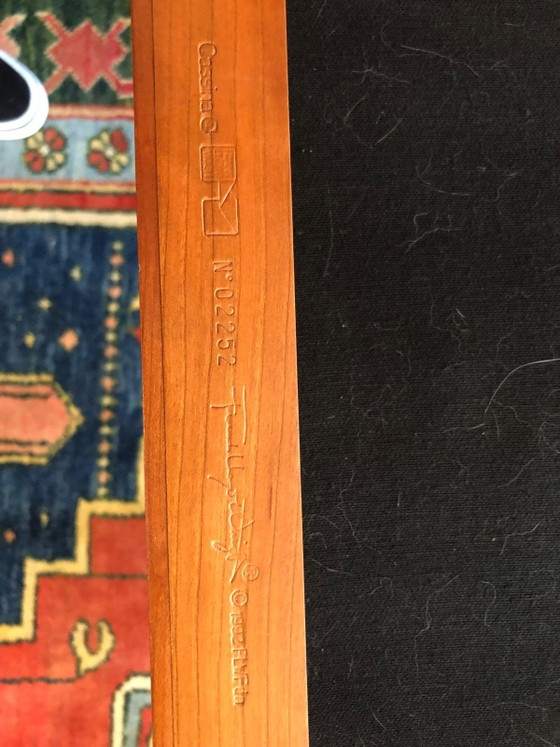 Image 1 of 6 Original Cassina 614 Coonley Stühle – Frank Lloyd Wright – Markenqualität