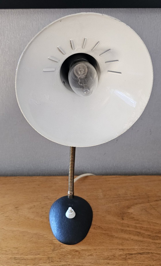 Vintage Mid-Century Desk Lamp – 1950s – Table lamps, Metal (photo 4 of 10)