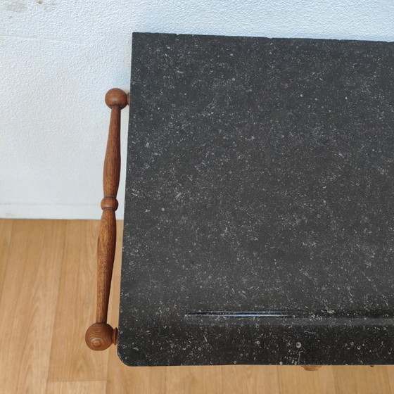 Image 1 of Credenza, cassettiera, comò e mobile da bagno vintage e antichi con piano in marmo.