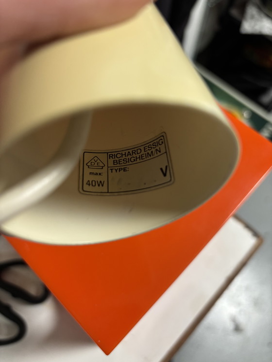 Image 1 of Suspension allemande style Spoutnik, années 70, style Mid-Century, en verre, par Richard Essig