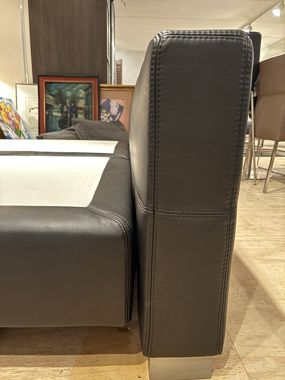 Image 1 of 1x Lederen Boxspring Master