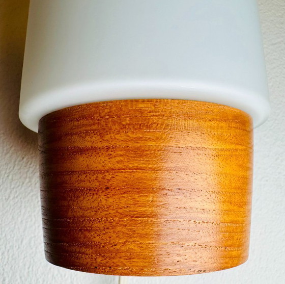 Image 1 of Cylindrical wall lamp by Uno & Östen Kristiansson for Luxus, Sweden, 1960s
