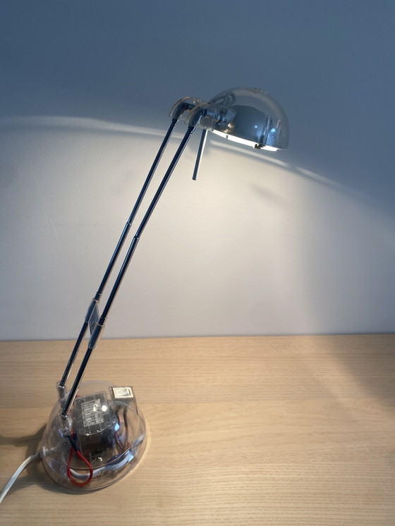 Image 1 of Lampada da tavolo telescopica regolabile vintage di grandi dimensioni