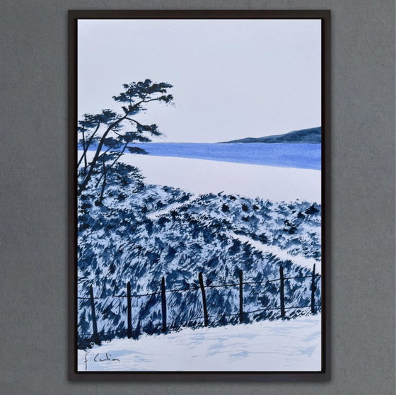 Image 1 of Artist's sketch on paper, 21x15cm