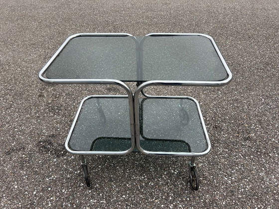 Image 1 of barra di rotolamento cromata 1970