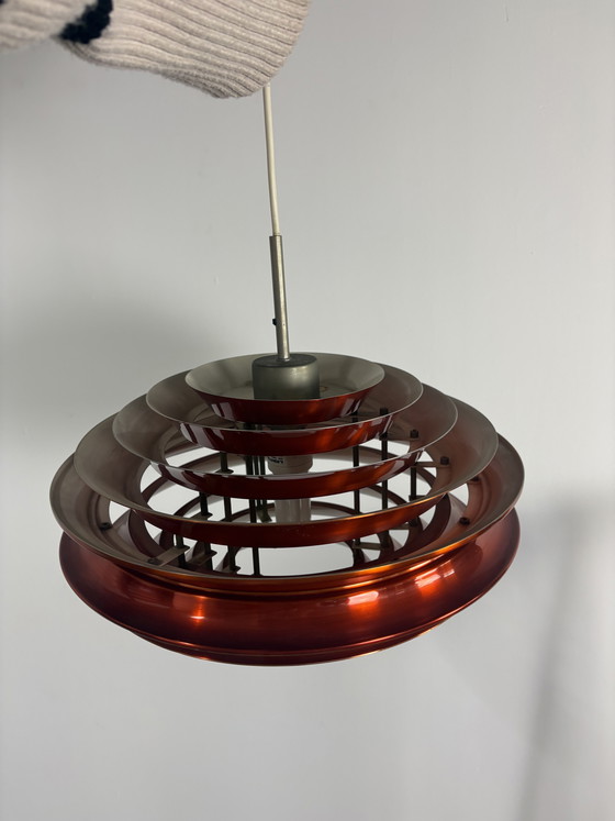 Image 1 of Beautiful vintage pendant lamp by Carl Thore