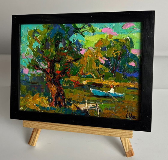 Image 1 of Fishing on the River Bank