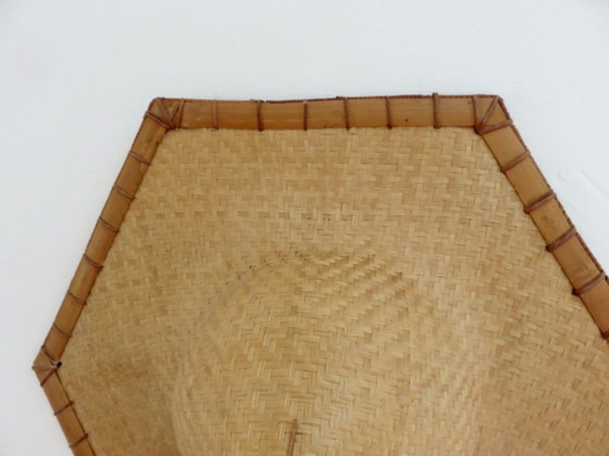 Cappello asiatico in rattan, decorazione murale vintage – Decorazioni murali (photo 5 of 10)