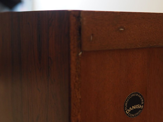 Rosewood Bookcase by Svend Langkilde, Danish Furniture Makers Control Certified, 1960s (photo 21 of 21)