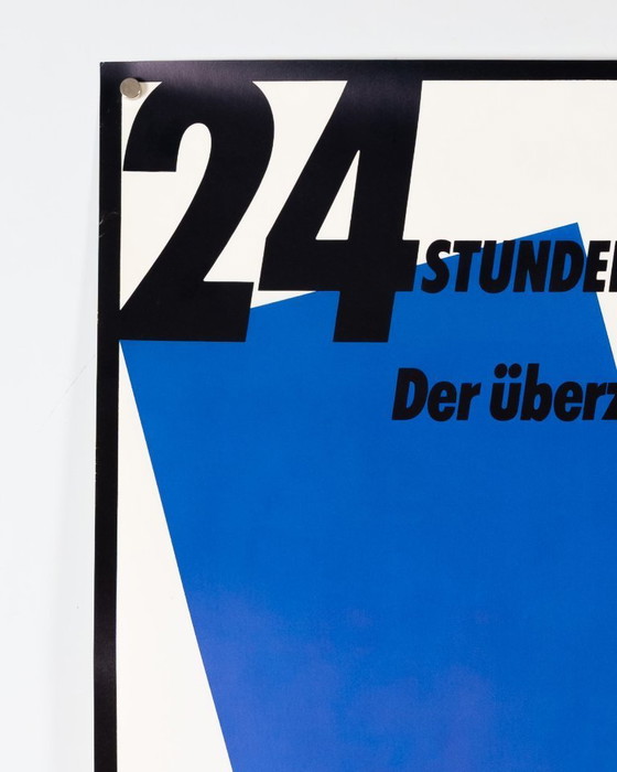 Image 1 of 24 Ore di Le Mans – 1982 – Manifesto originale d'epoca del motorsport – Cimeli delle corse – 102x76 cm