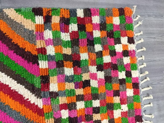 Handmade multicolored Moroccan rug 200cm x 300cm – Rugs & carpets, Wool (photo 5 of 9)