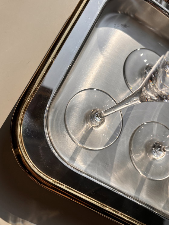 Image 1 of Baccarat Dom Perignon crystal Flutes Baccarat 6p. 