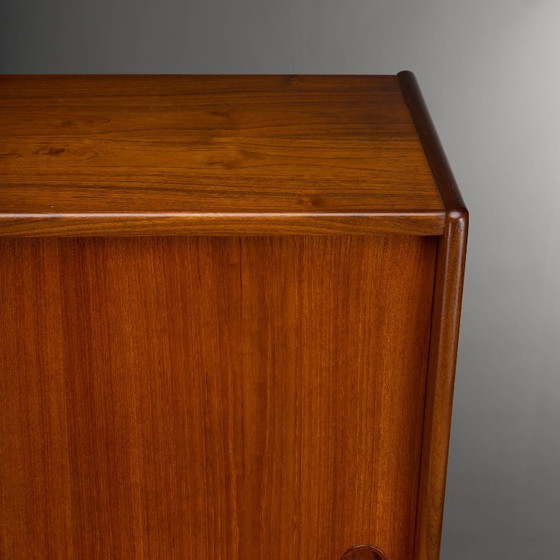 Image 1 of Teak high cabinet by Johannes Andersen, 1960s
