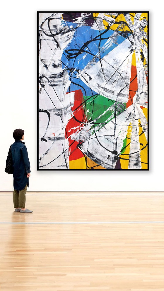 Jürgen Angeler - Playful Dynamics - XXL – Paintings & Drawings, Canvas (photo 20 of 28)