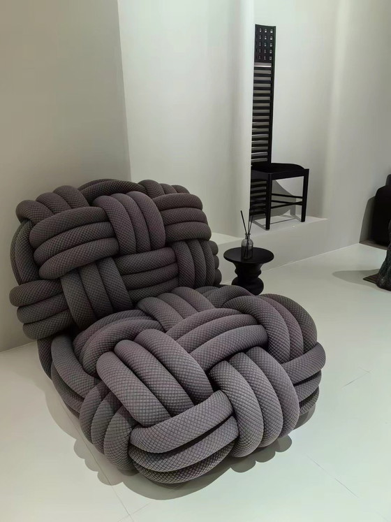 Image 1 of "Knitty Lounge" fauteuil - Ontwerp Nika Zupanc
