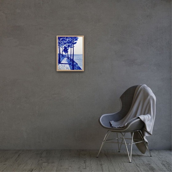 Image 1 of Acrylic on Hahnemühle 325g white paper. Size 40x30cm.