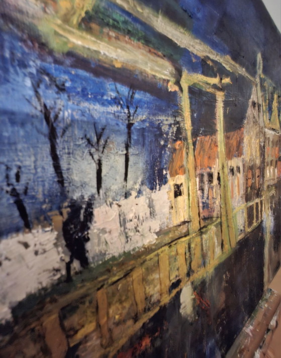 Gent by Night, Kathleen Storme (40 x 50 cm), Dipinti e disegni, Tela, Multicolore (foto 7 di 8)