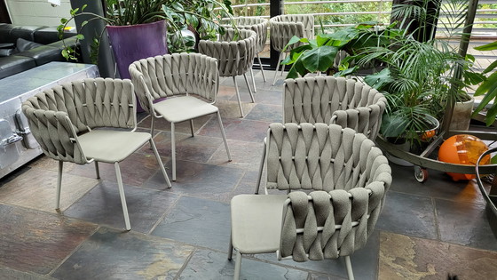 Image 1 of TRIBU garden set: TAO table + 8 TOSCA chairs