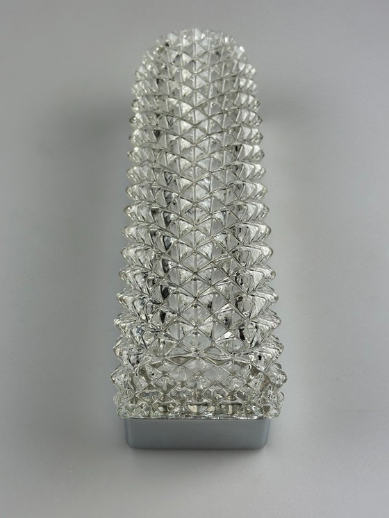 Image 1 of 60s 70s aplique Aplique de Glashütte Limburg Alemania Space Age