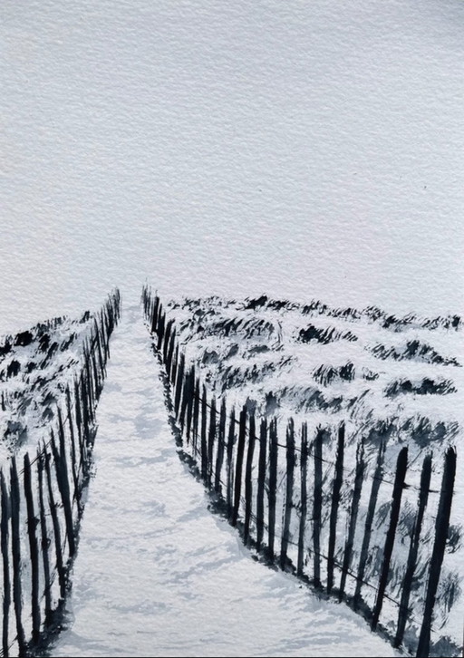 Artist's sketch 21x15cm