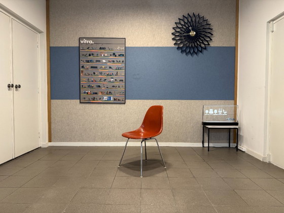 Image 1 of Herman Miller | Charles & Ray Eames | DSX | Terracotta Fiberglass – Chrome steel base | 6x