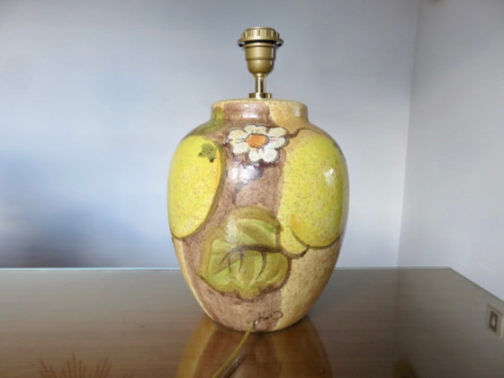 Image 1 of Keramische lamp van Hubert Olivier, Frankrijk, jaren 80.