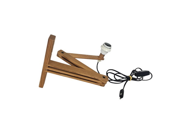 Image 1 of Ikea - hinged lamp - wall lamp - model V505 - pine - Sweden - 3rd quarter 20th century