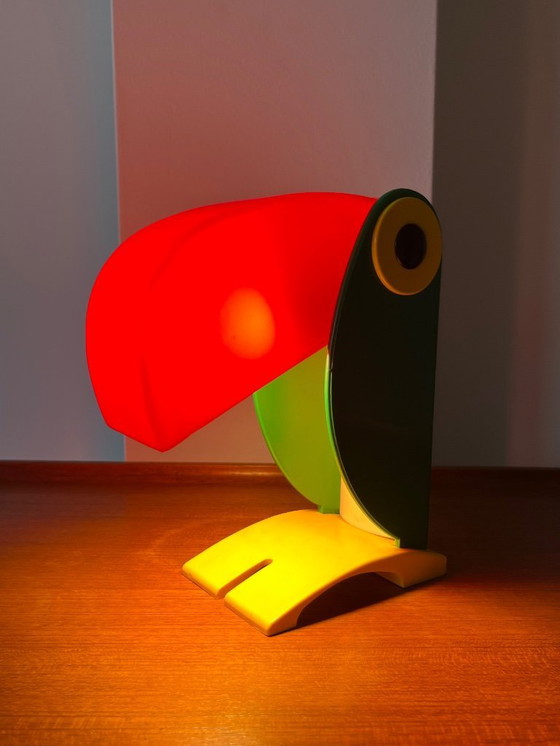 Image 1 of Lámpara de mesa Tucán de Enea Ferrari para Old Timer Italy, década de 1970