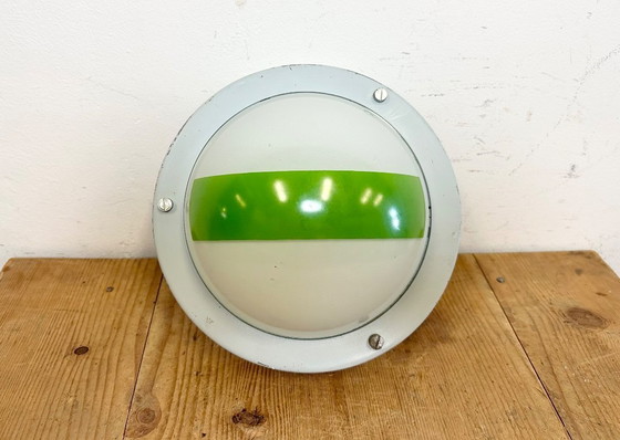 Image 1 of Vintage Emergency Wall or Ceiling Light, 1970s
