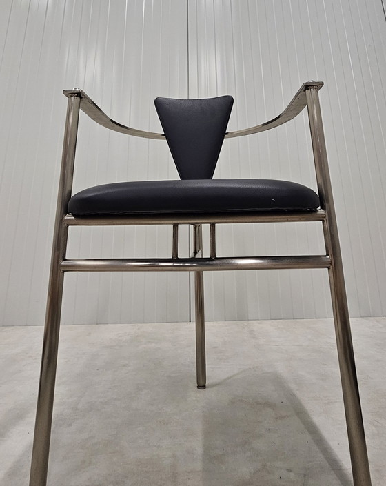 Image 1 of 4x sedie da pranzo Belgochrom