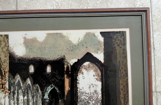 Norman Wade 1971, Fountains Abbey (Edition 4/60) Lithographs & prints, Paper, Brown (photo 5 of 12)