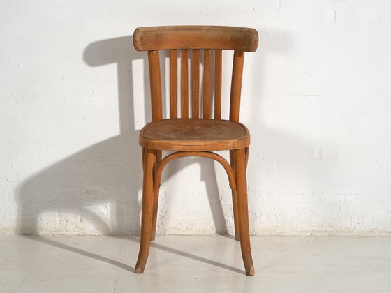 Antique Thonet bistro chairs (c.1920). Set of 6 pieces #4 – Dining chairs (photo 22 of 40)