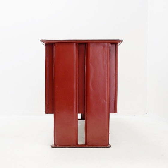 Image 1 of Leather sideboard by De Couro (Brazil) - 1980s