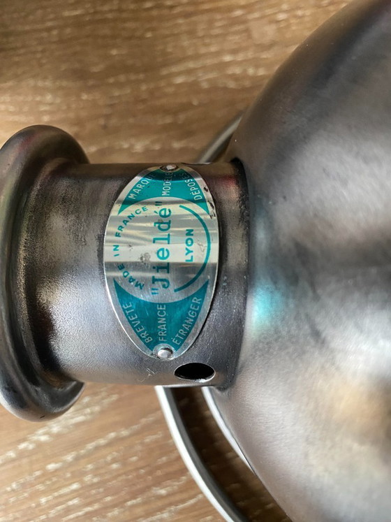Image 1 of Jieldé wandlamp, zwart grafiet, industriële vintage stijl, jaren 50