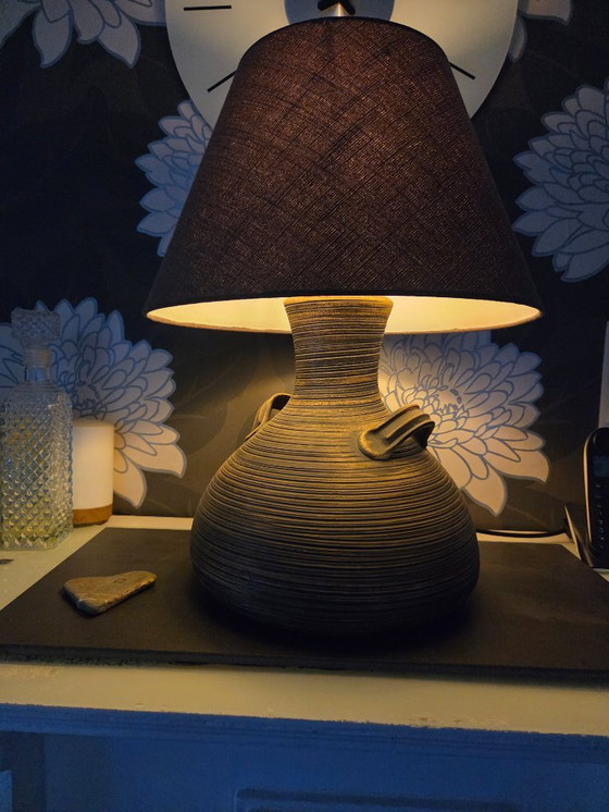 Image 1 of Vintige Tischlampe Keramik 1960er