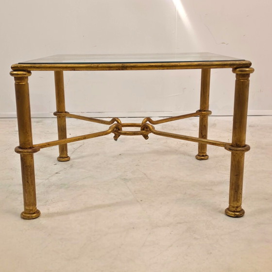 Image 1 of Mesa de centro Banci Italia, modelo Hermes, años 60, oro de mediados de siglo