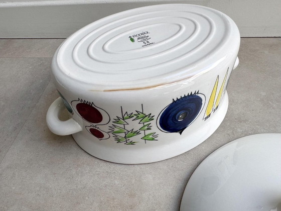 1x Grande piatto ovale vintage con coperchio Rorstrand - Picnic - Marianne Westman – Rörstrand (photo 6 of 8)