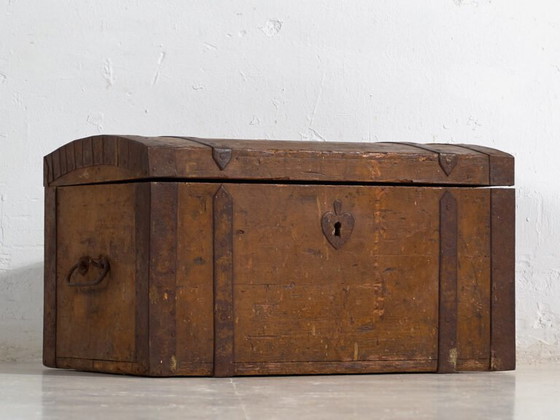 Small antique chest (Year 1871) #3 – Chest of drawers, Rustic (photo 13 of 40)